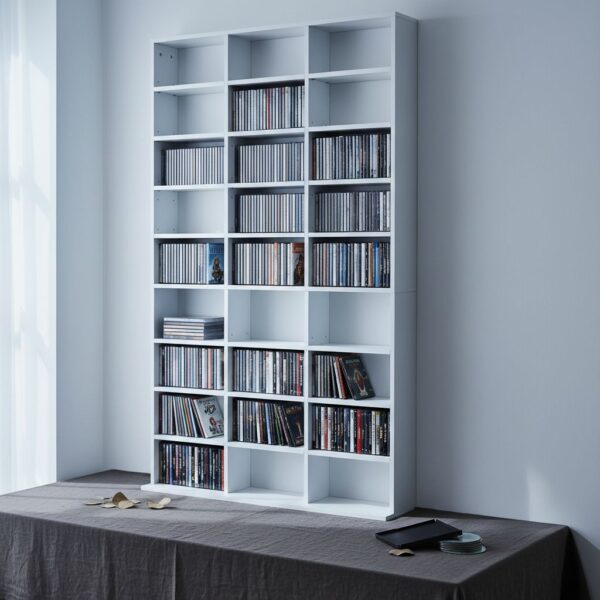 HOMCOM 1116 CD/ 528 DVD Storage Unit