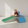 HOMCOM 5 Piece Climb and Crawl Activity Play Set Soft Foam Blocks