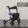 HOMCOM Rollator Walker With Seat