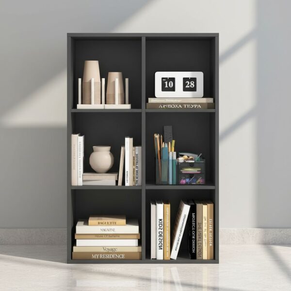 HOMCOM 6-Cube Bookshelf