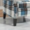HOMCOM Wingback Reclining Armchair for Living Room