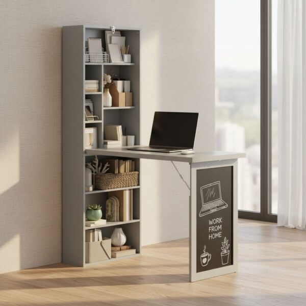 HOMCOM Wall Mounted Computer Desk
