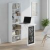 HOMCOM Wall Mounted Computer Desk