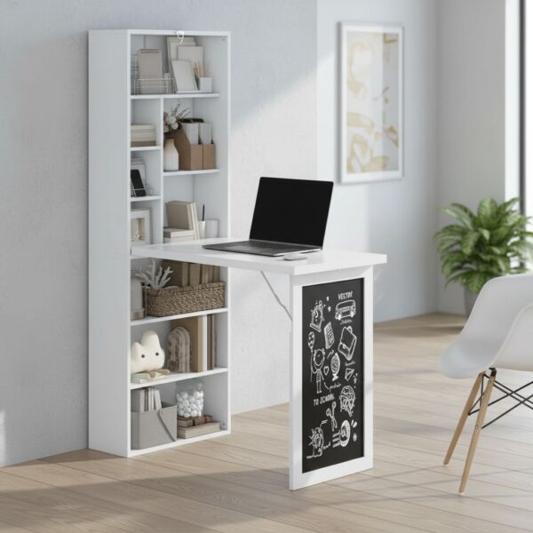 HOMCOM Wall Mounted Computer Desk