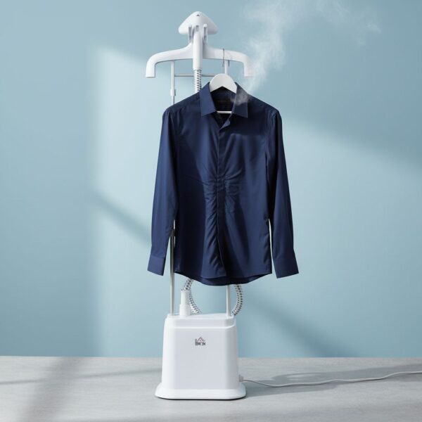 HOMCOM Upright Garment Clothes Steamer With 6 Steam Setting