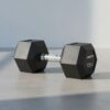 HOMCOM 12.5KG/15KG/17.5KG/20KG/2x15KG/2x17.5KG/2x12.5kg/2x20kg Rubber Hex Dumbbell