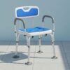 HOMCOM EVA Padded Shower Chair
