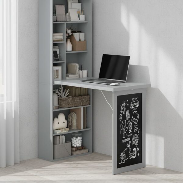 HOMCOM Wall Mounted Computer Desk