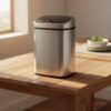 HOMCOM Stainless Steel Kitchen Sensor Dustbin Automatic Touchless Rubbish Garbage Waste Bin