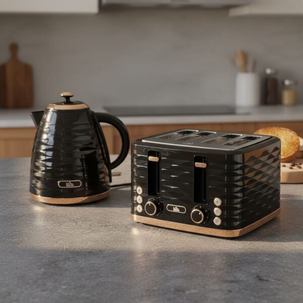 HOMCOM Kettle And Toaster Sets