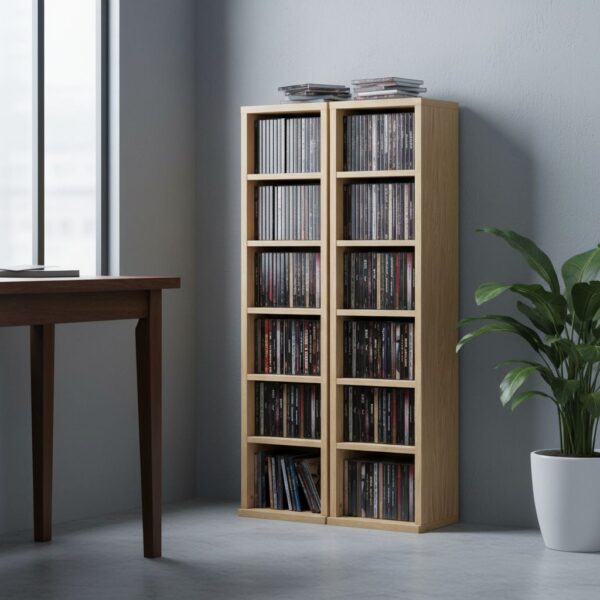 HOMCOM 204 CD Storage Units
