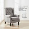 HOMCOM Retro Accent Chair