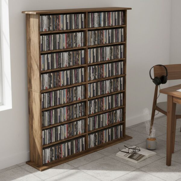 HOMCOM 720 CD/396 DVD Storage Unit