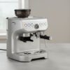 HOMCOM Espresso Machine With Integrated Bean Grinder & Steam Wand
