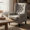 HOMCOM Retro Accent Chair
