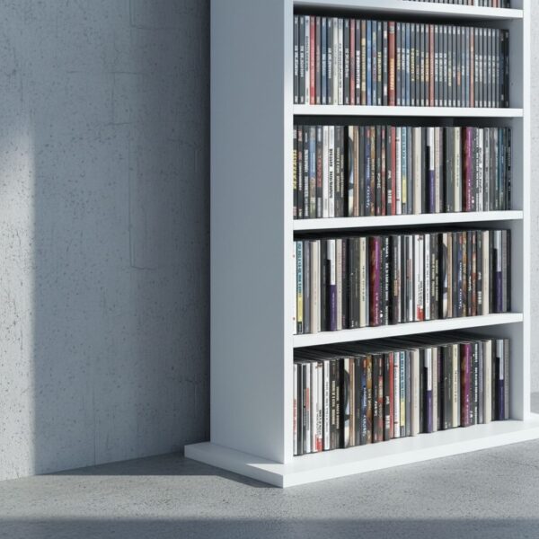 HOMCOM 360 CD/185 DVD Storage Unit