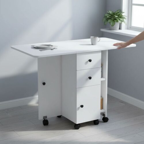 Overview of HOMCOM Folding Dining Table HOMCOM Folding Dining Table