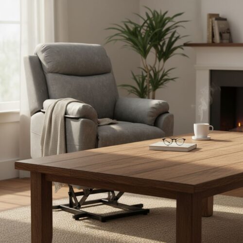 HOMCOM Power Lift Chair Electric Riser Recliner