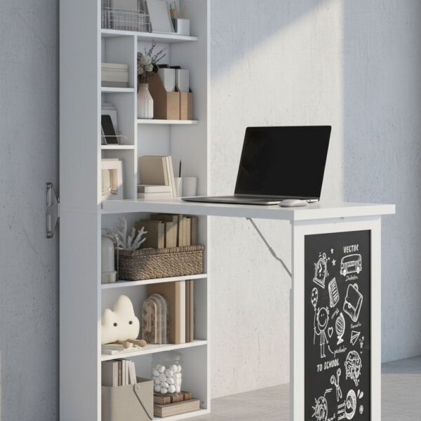 HOMCOM Wall Mounted Computer Desk