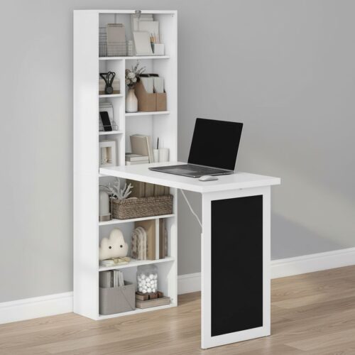 HOMCOM Wall Mounted Computer Desk