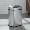 HOMCOM Stainless Steel Kitchen Sensor Dustbin Automatic Touchless Rubbish Garbage Waste Bin